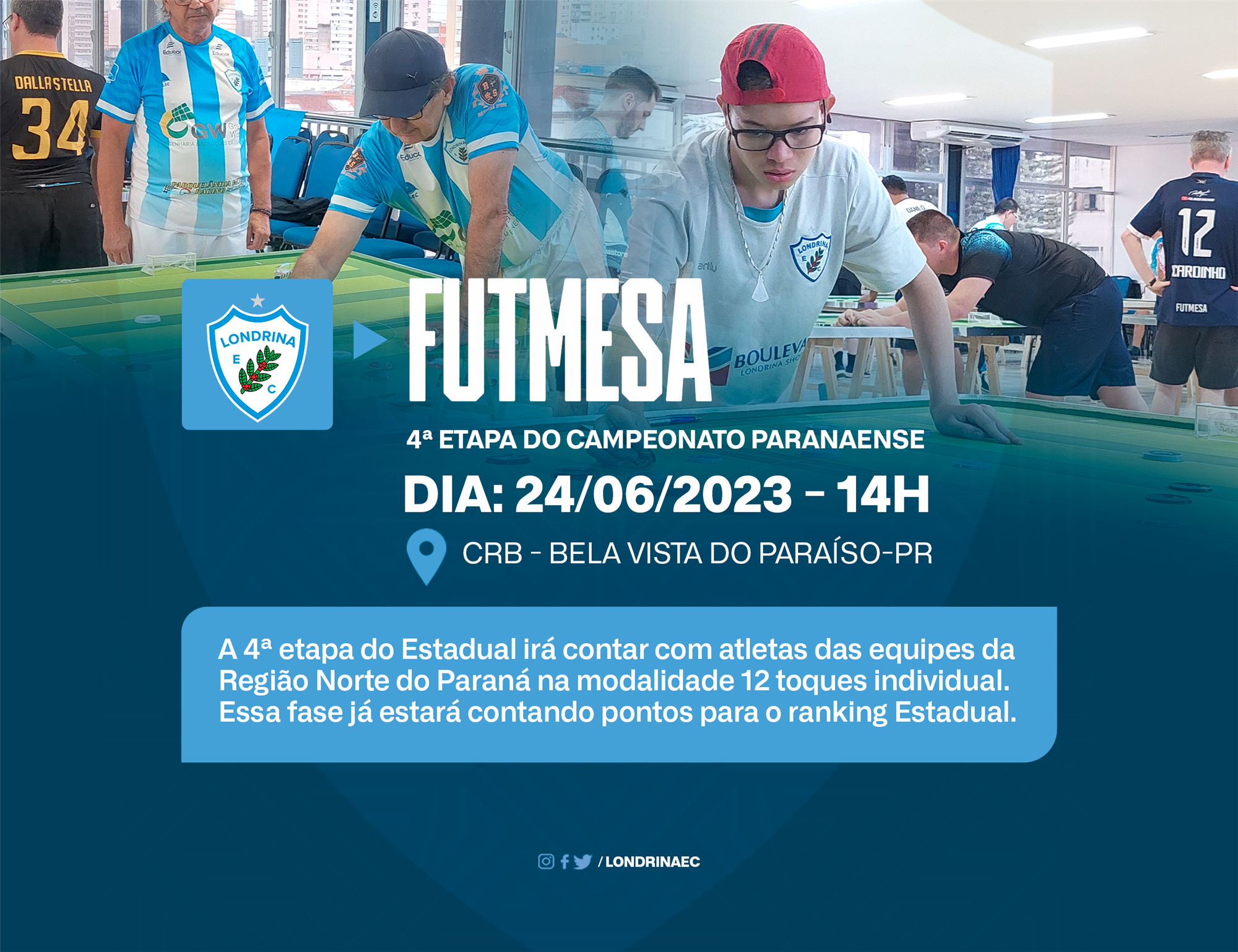 Londrina Futmesa disputará a 4ª etapa do Paranaense